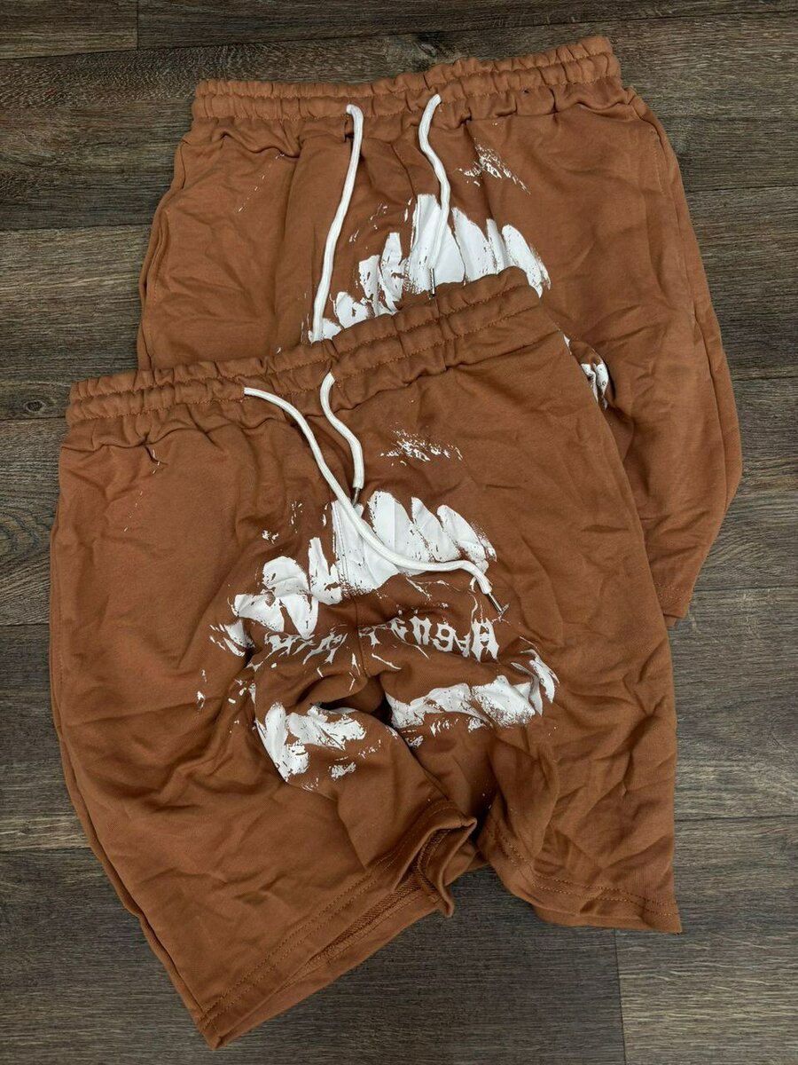 Shorts homme en coton avec impression