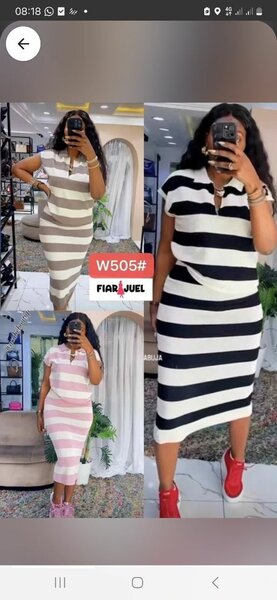 Complet jupe et haut moulante