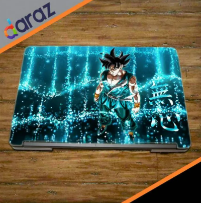 Goku DBZ Laptop Back Skin-Laptop Skin Vinyl Sticker Decal,14.6 15 15.4 15.6 inch Laptop Skin Sticker Cover For All Laptops