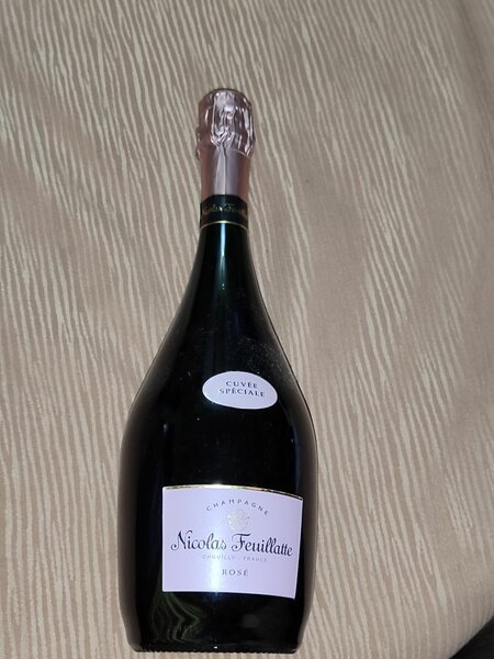Champagne Nicolas feuillate rosé