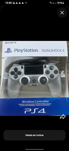 Manette PS4 DualShock 4