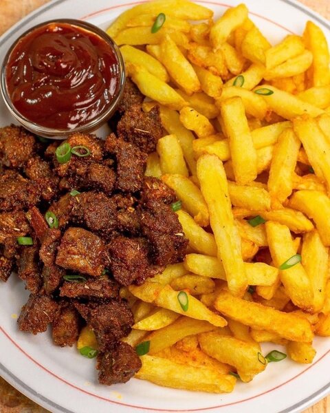 Pommes frites savoureuses