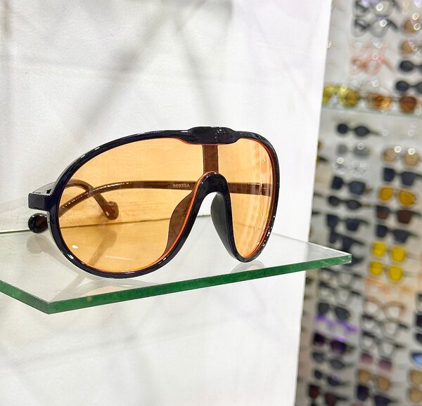 Lunettes de soleil rétro surdimensionnées