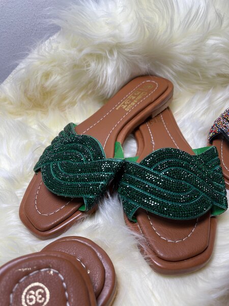 Sandales Élégantes Strass