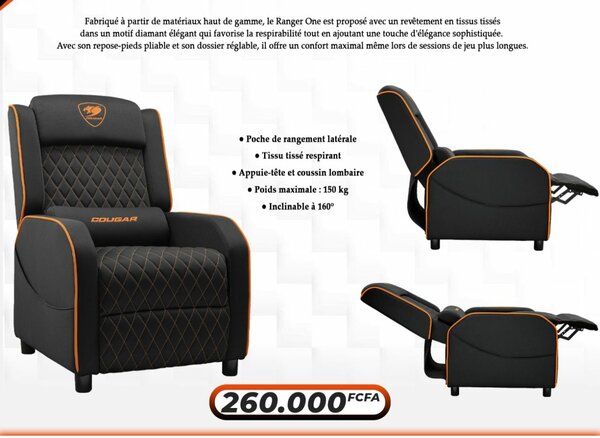 Fauteuil Gamer Confortable