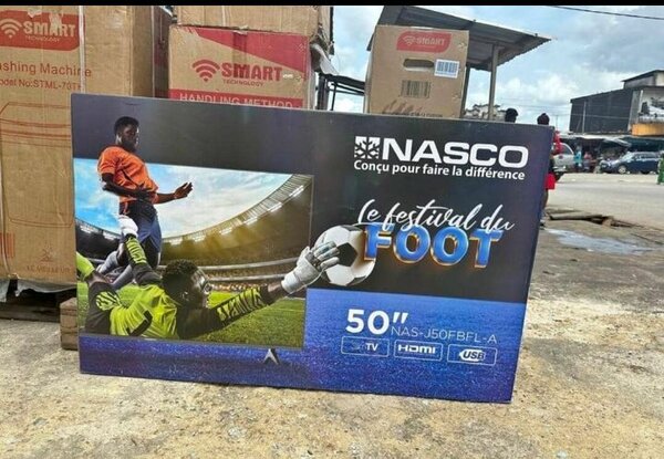 Téléviseur NASCO 50'' Smart TV