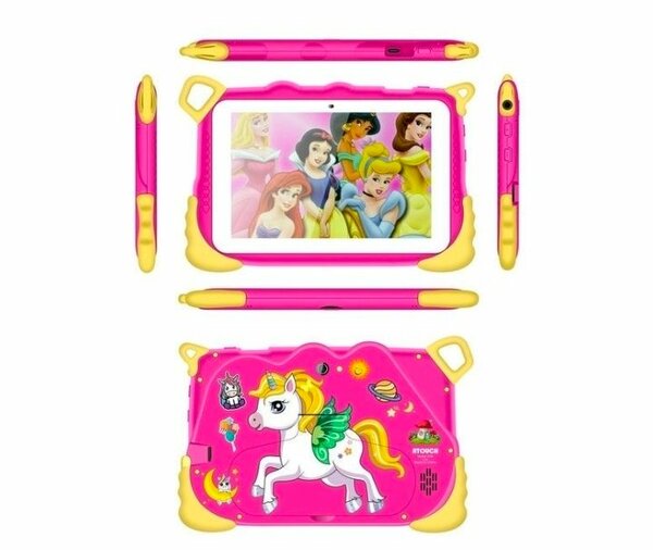 Tablette Enfant Rose Licorne