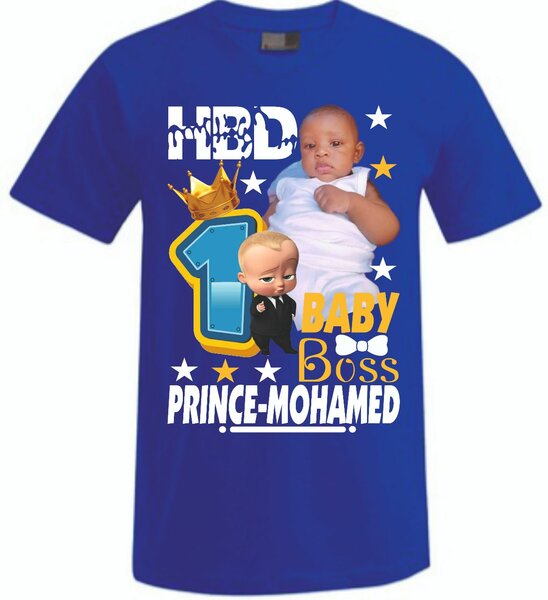 T-shirt personnalisée Baby Boss