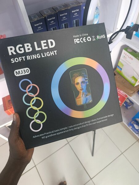 RGB LED Soft Ring Light MJ30