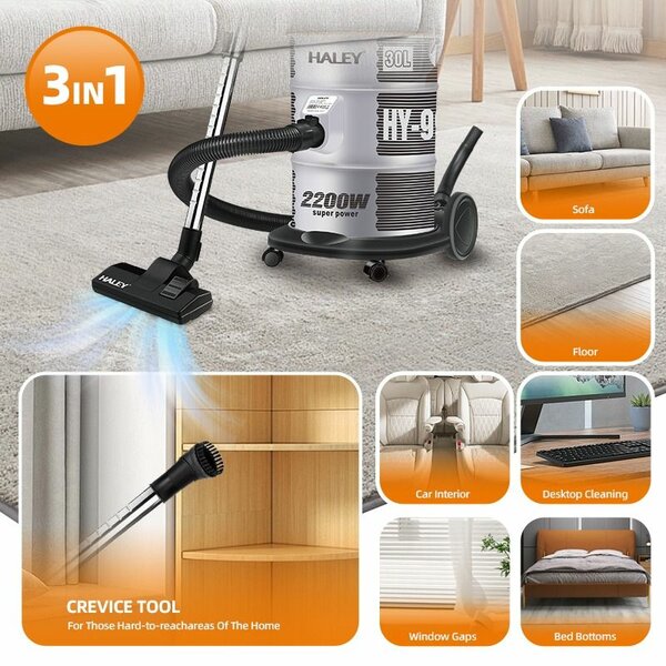 Aspirateur Haley 2200W 3-en-1