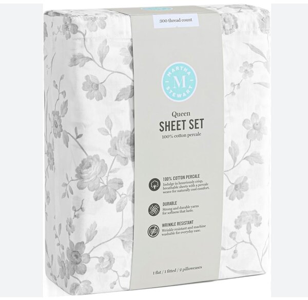 Export Bedsheet Queen Size Martha Stewart