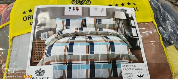 Parure de Lit Coton 6 Pièces