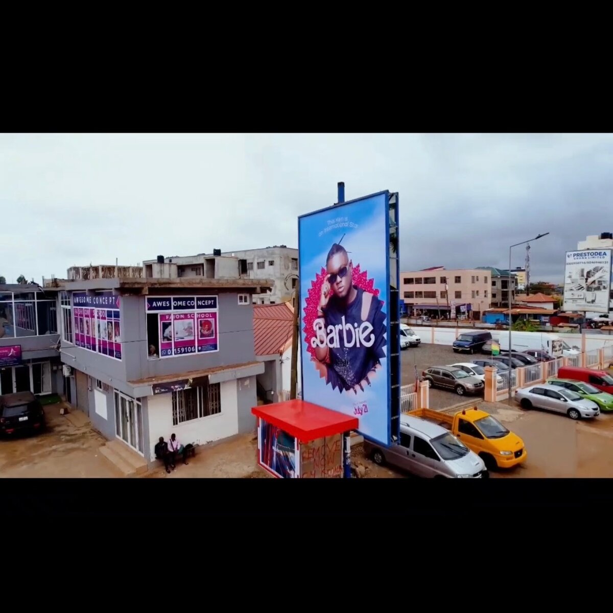 2023 Bradley Barley Barbie Billboard Poster