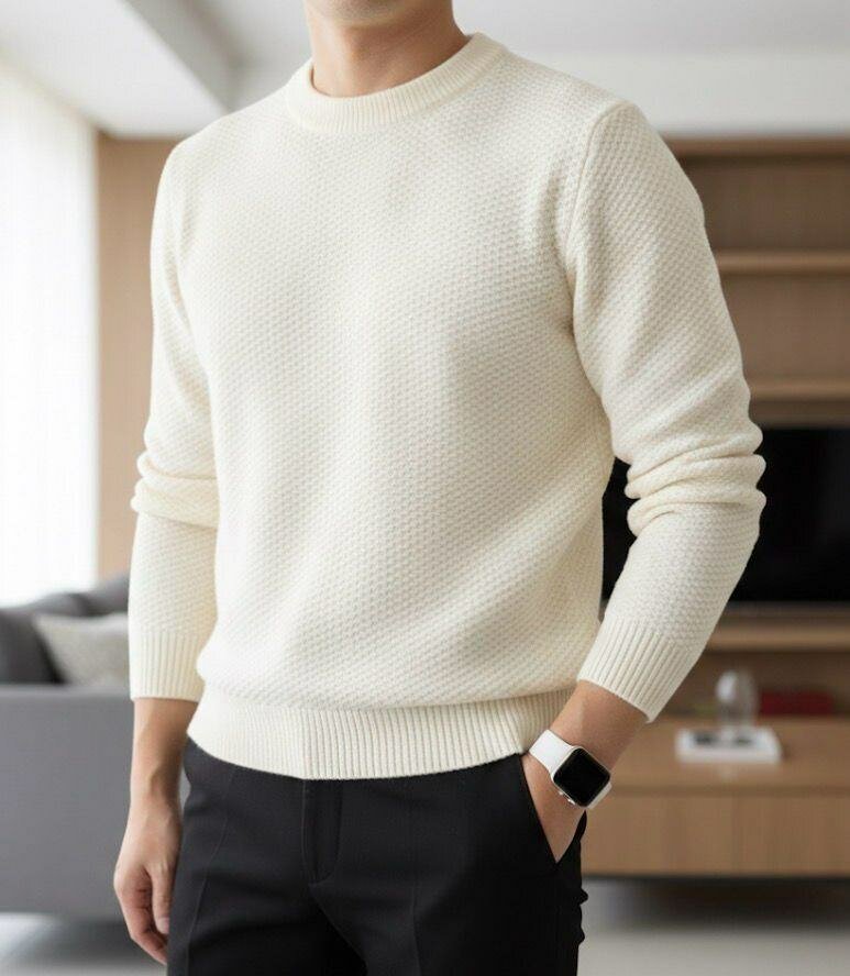 Pull homme en tricot