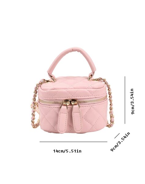 Mini sac à main rose chic