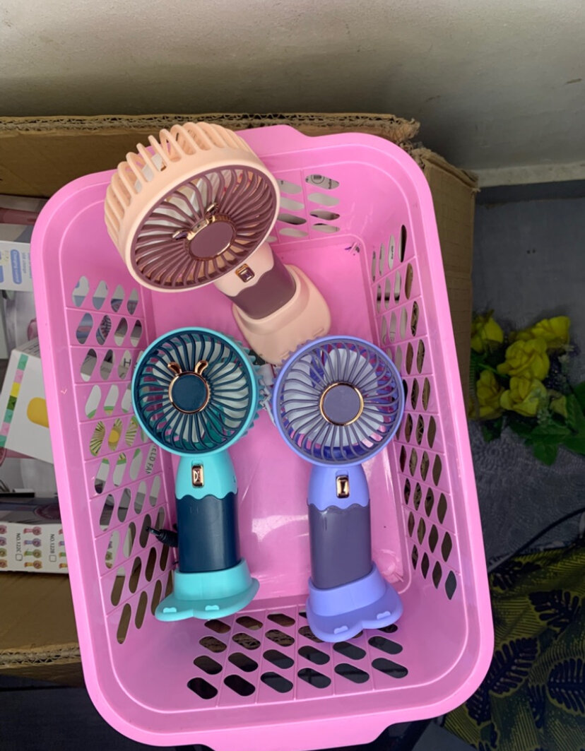 Ventilateur de poche coloré