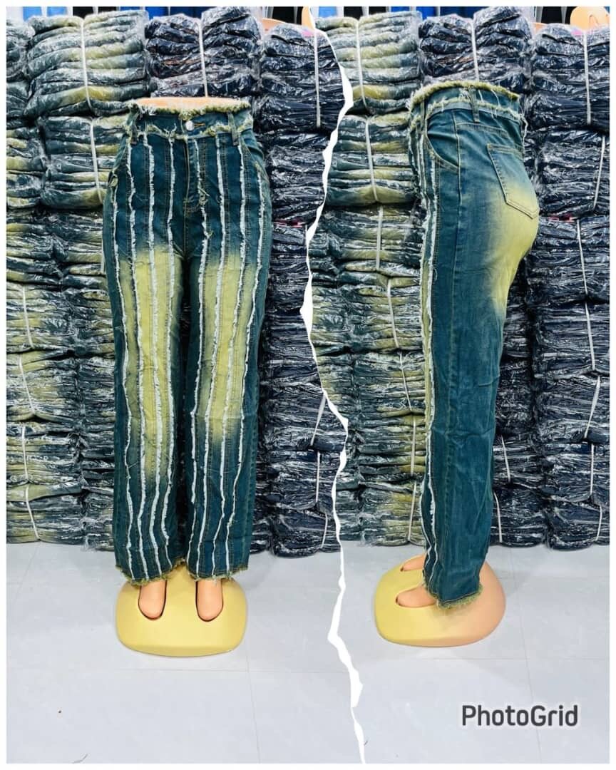 Jeans tendance avec motifs