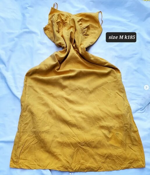 Comfortable and stylish women's dress yellow