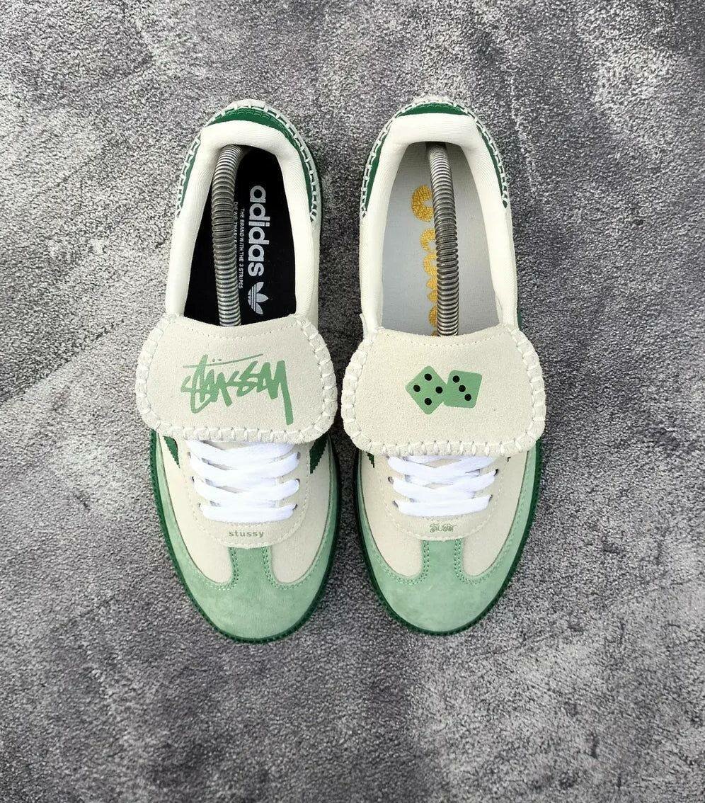 Sneakers Adidas x Stussy vert