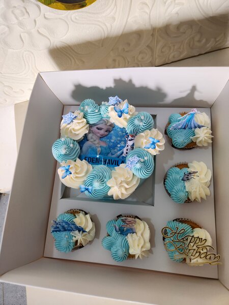 Cupcakes de fête personnalisés