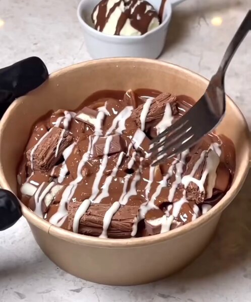 Crêpes au chocolat kinder