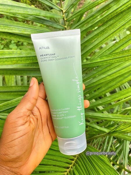 Anua Heartleaf Pore deep cleansing foam