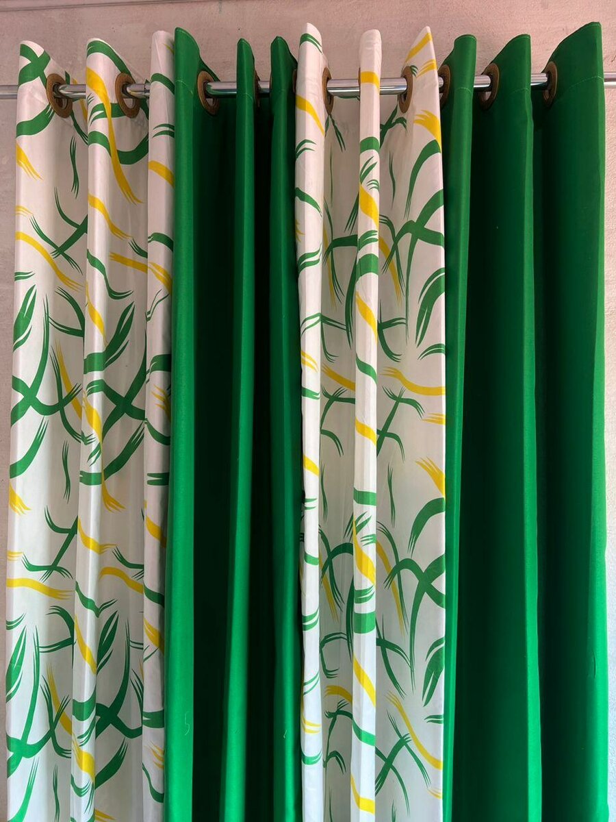 Rideaux  en coton glacé, bien lourd