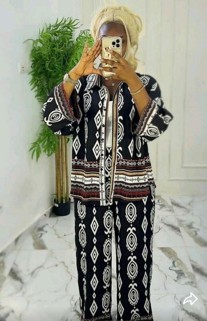 Ensemble femme chic en soie