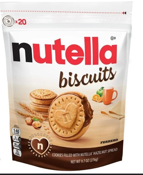 Nutella Biscuit Cookies