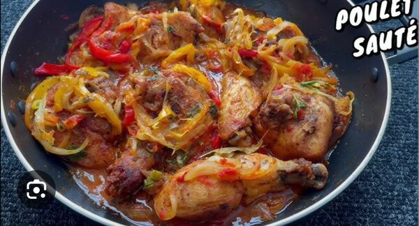 Poulet Sauté Savoureux