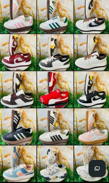 Baskets tendance unisexes