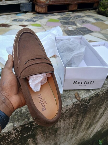 Mocassins en cuir Berluti