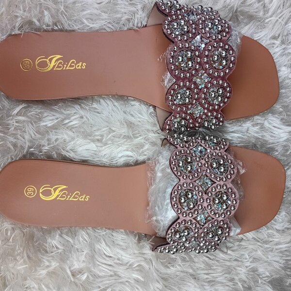 Mules Femme BiBas Strass