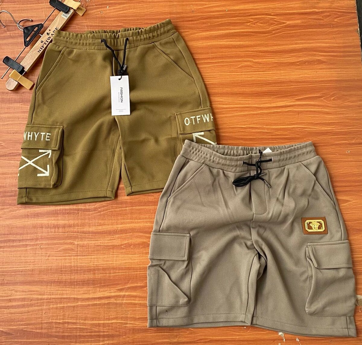 BRANDED BUMPER SHORTS