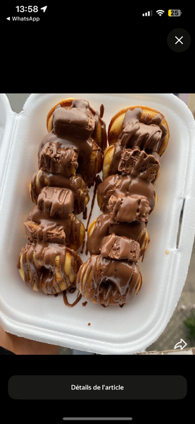 Mini crêpes chocolat gourmandes