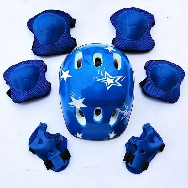 Kids Helmet Knee, Elbow, Hand Protective Pad