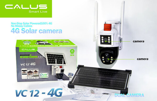 Caméra Solaire 4G calus VC12