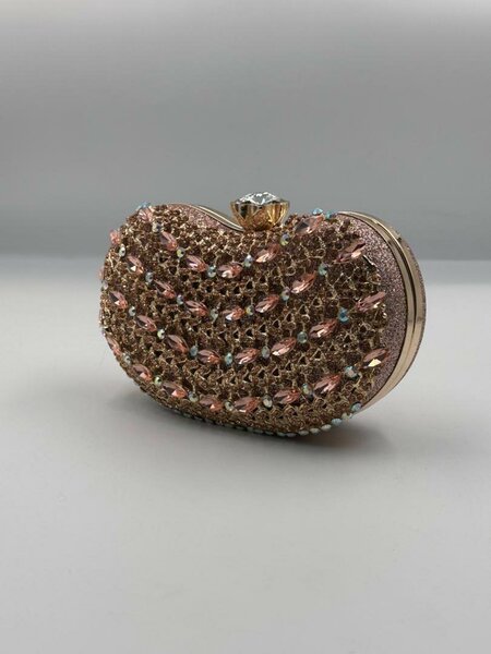 Nude, Silver & Green Purses