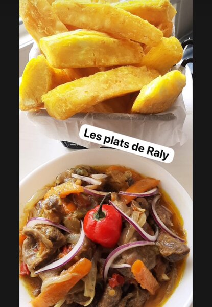 Plat de Viande et Frites