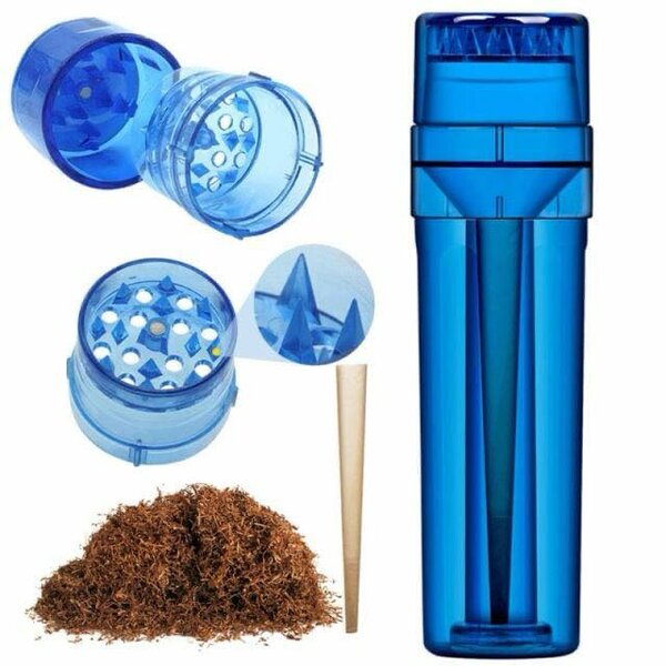 All in one tobacco grinder