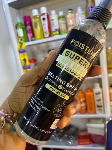 Foisten lace melting hold spray