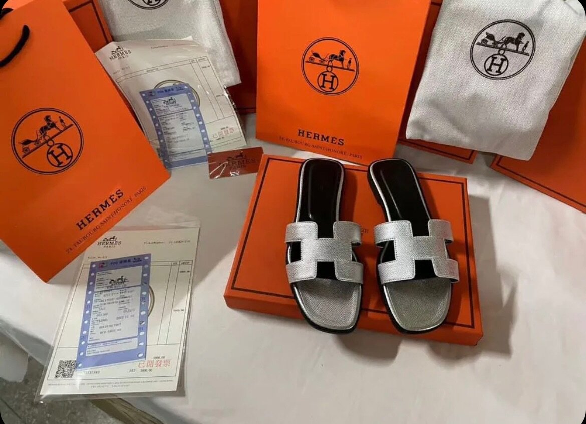 Hermes slipper