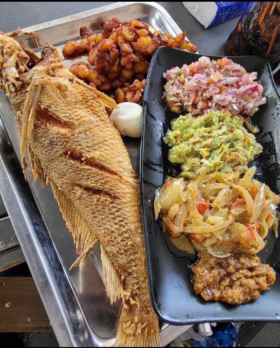 Délicieux repas africain