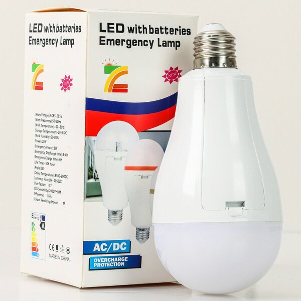 Lampe LED d'urgence rechargeable