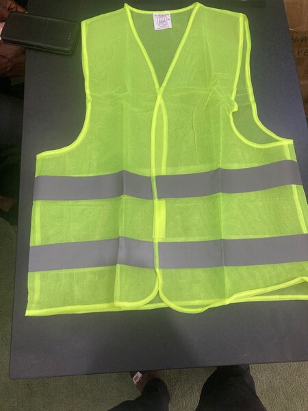 Reflective safety vest