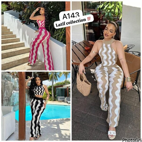 Ensemble à motif pour femmes