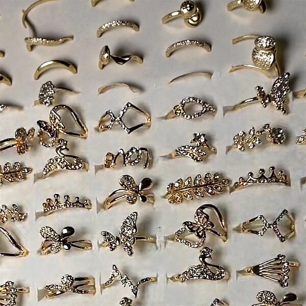 Bague élégante en or