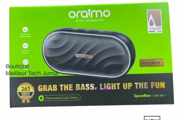 Oraimo Enceinte Bluetooth LED