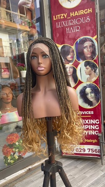 Braided wig cap