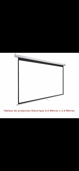 Écran de Projection Électrique 2,4m